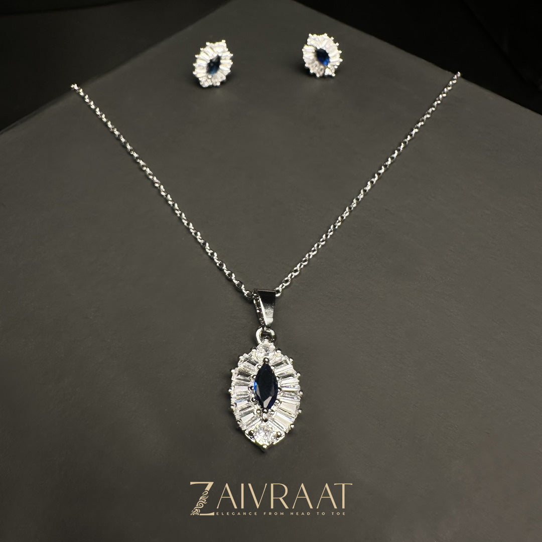 Blue Grace Pendant Set