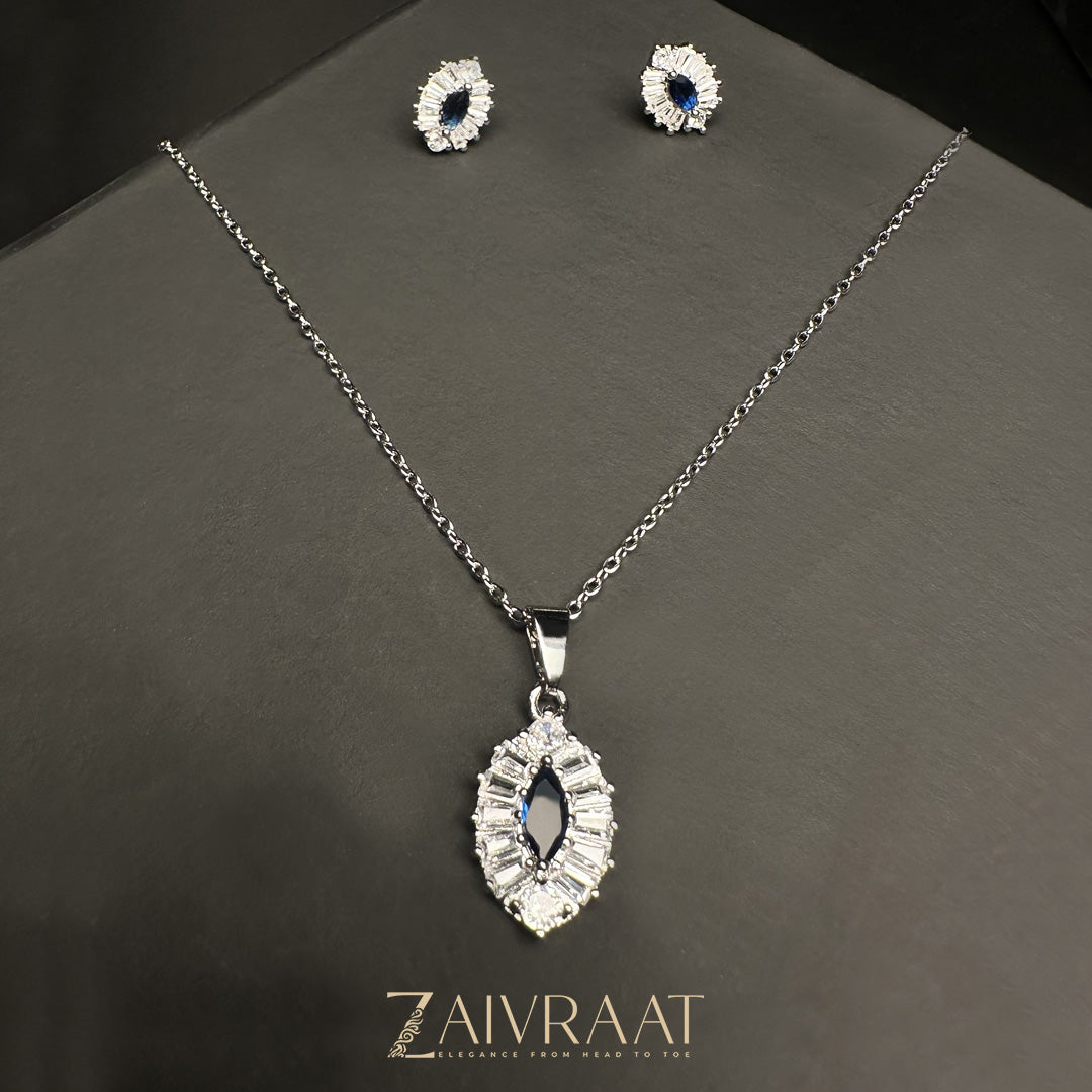 Blue Grace Pendant Set
