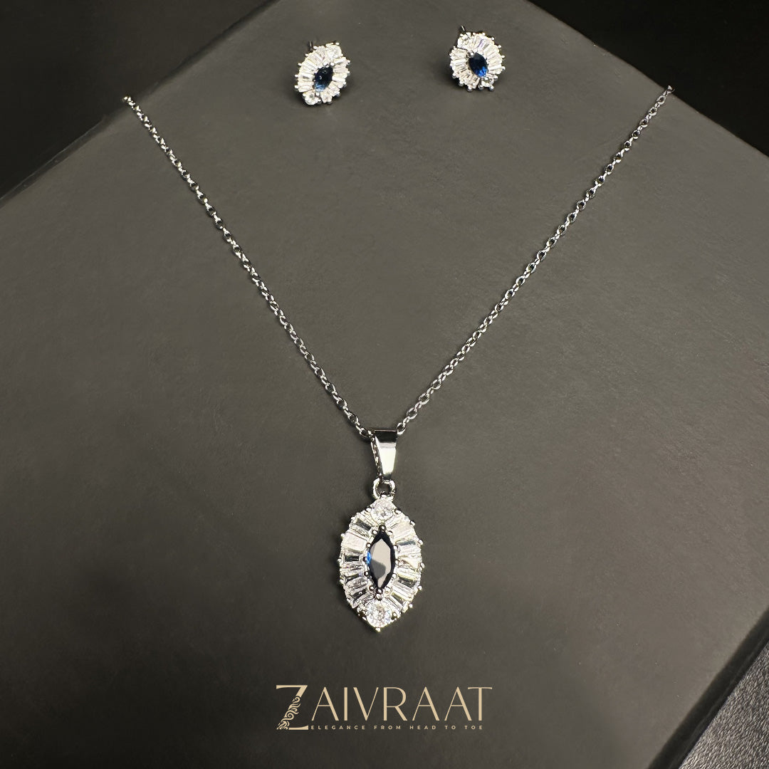 Blue Grace Pendant Set