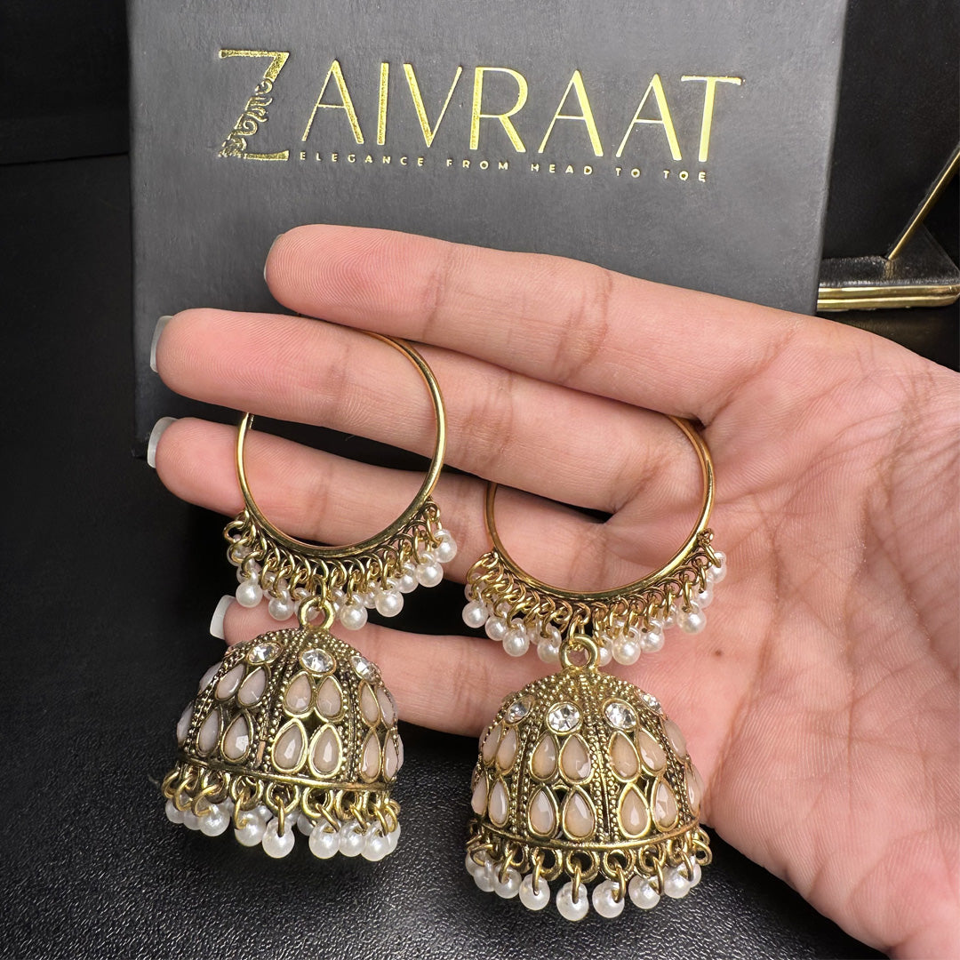 Indian Pearl Jhumkay