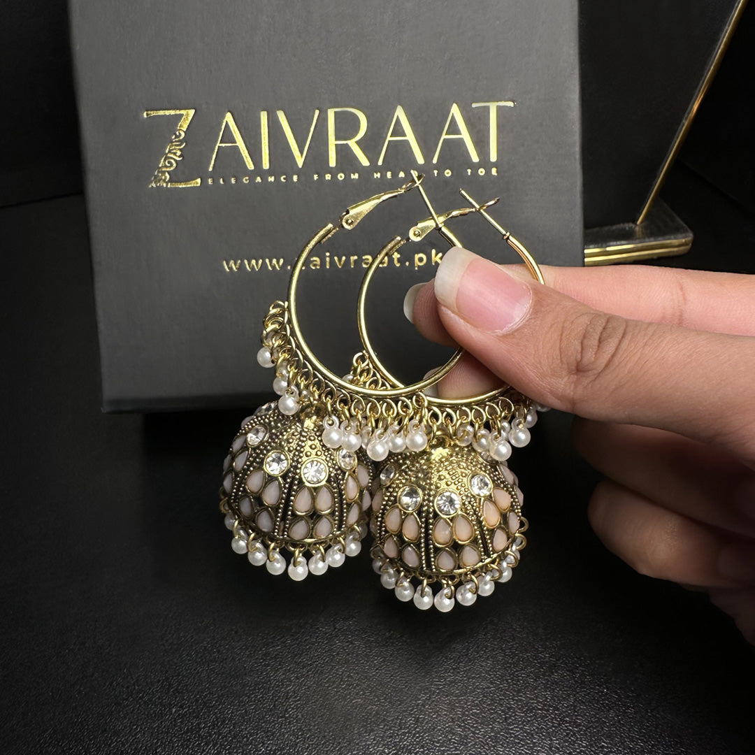 Indian Pearl Jhumkay