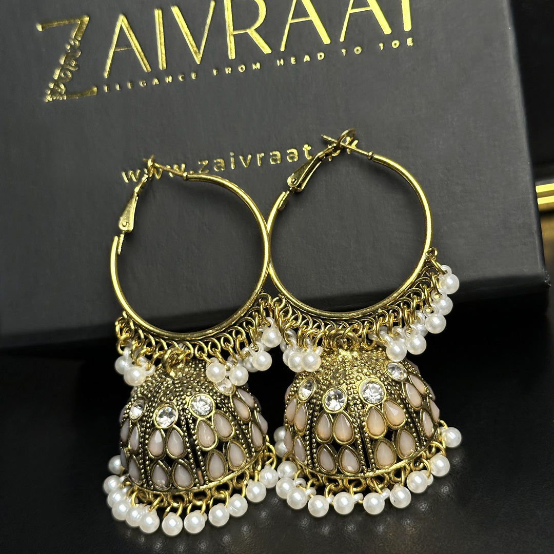 Indian Pearl Jhumkay