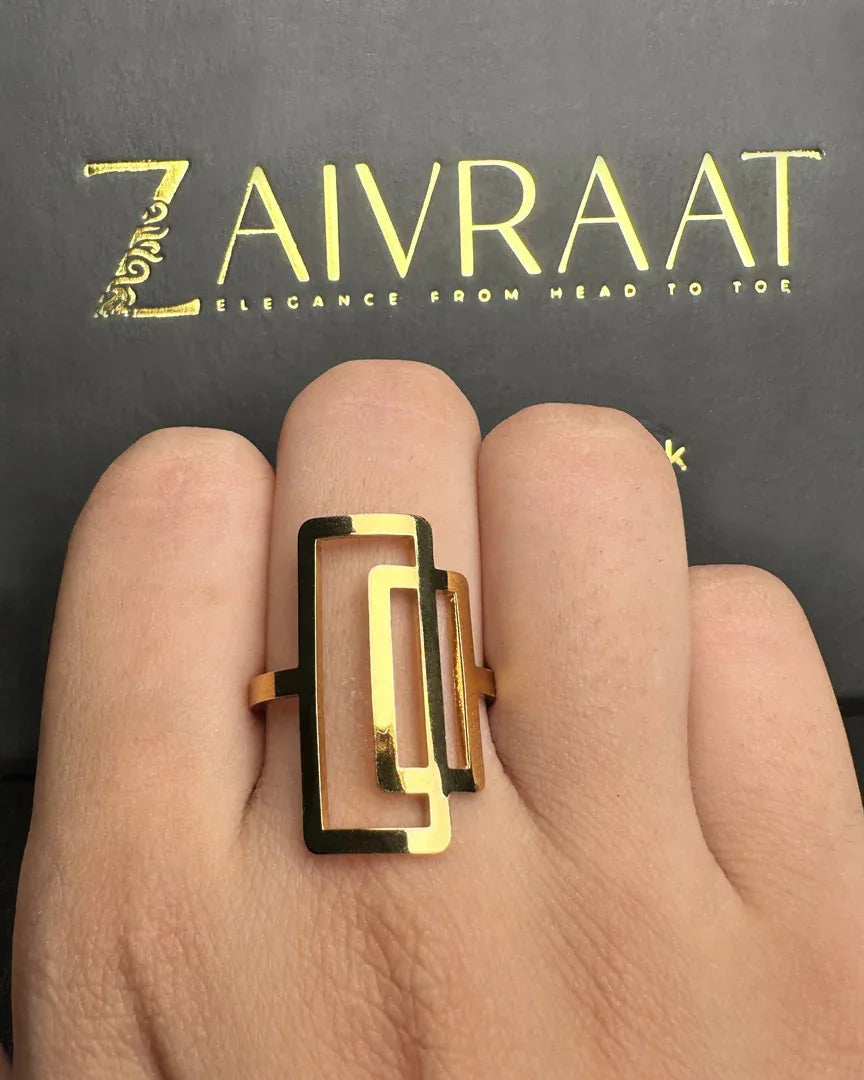 Golden Edge Ring - Zaivraat