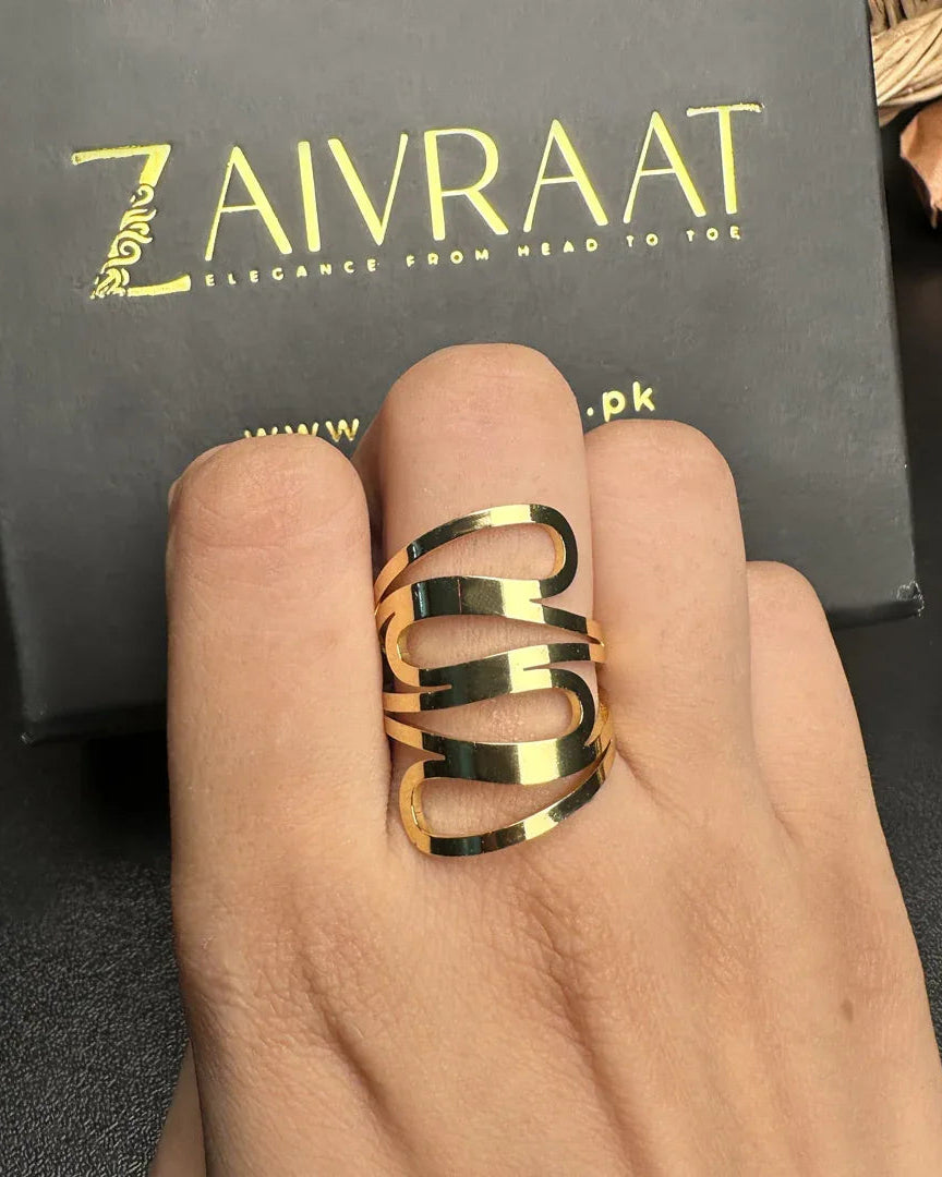 Aurora Curve Ring - Zaivraat