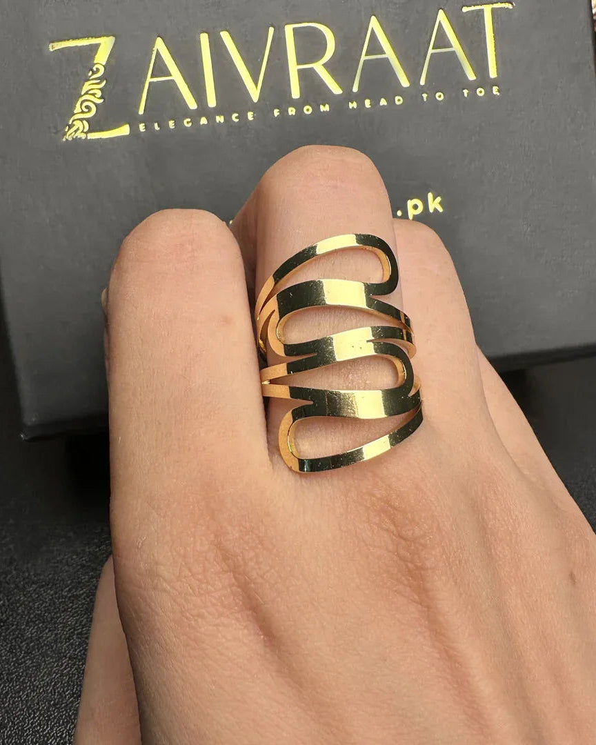 Aurora Curve Ring - Zaivraat