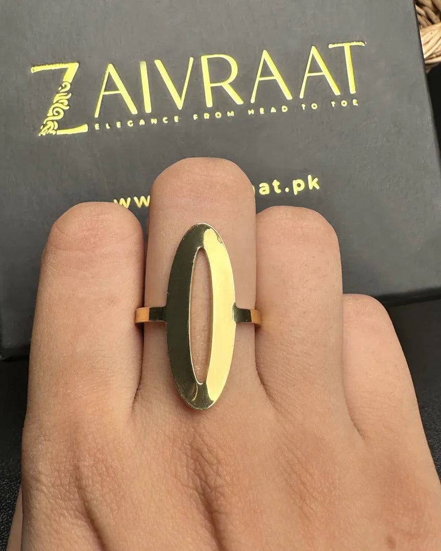 Ovale Ring: - Zaivraat