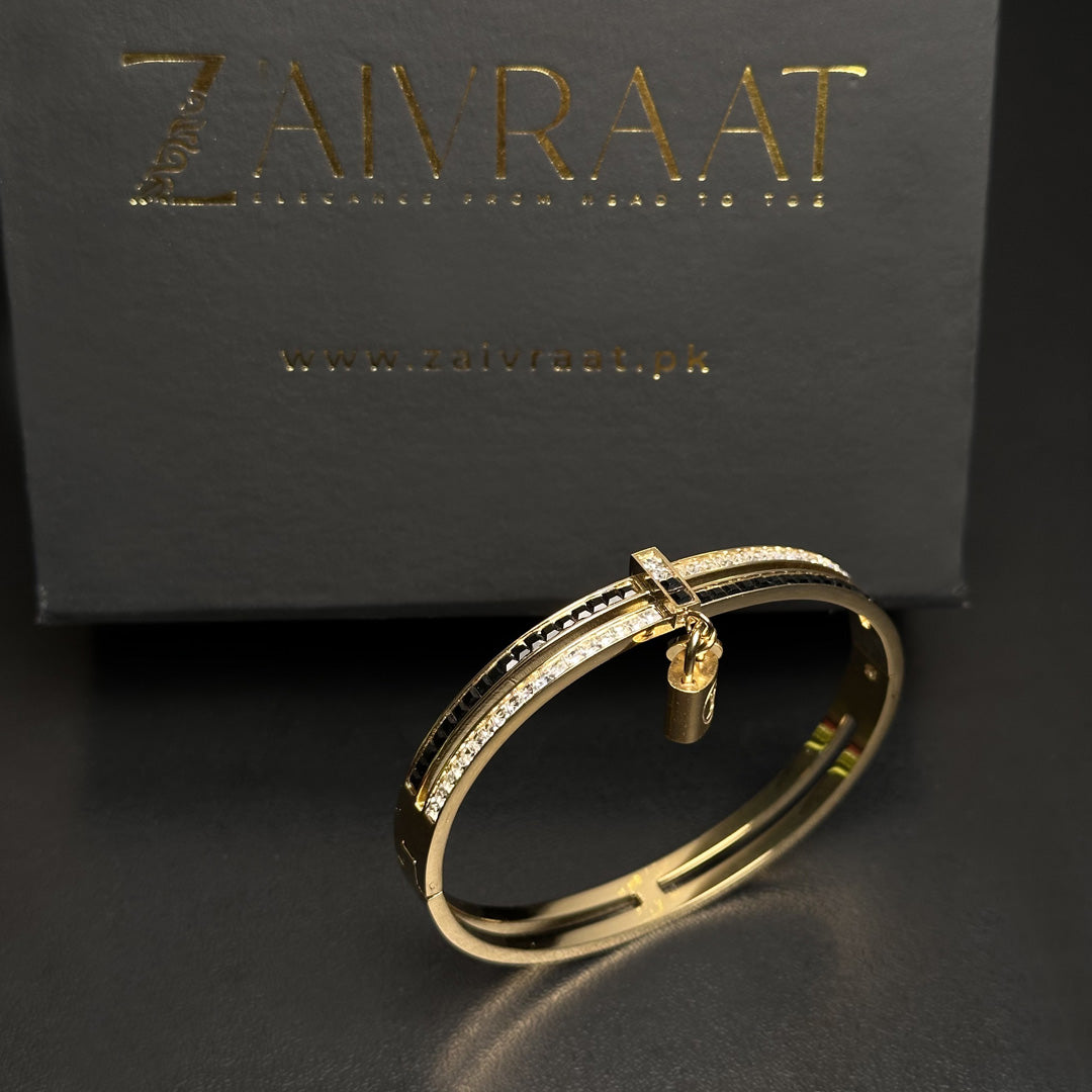 Lock and Key Bangle