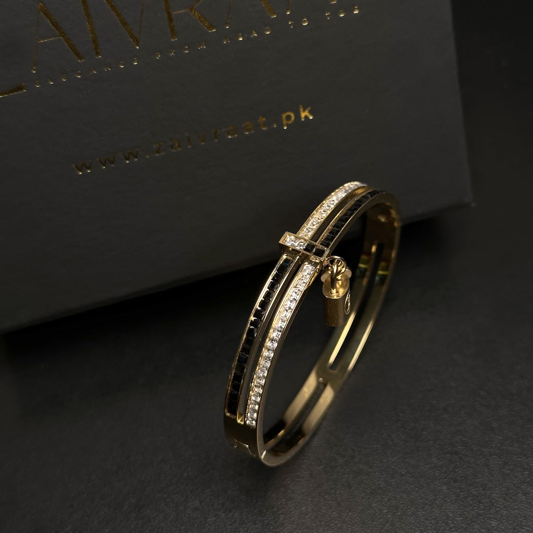 Lock and Key Bangle