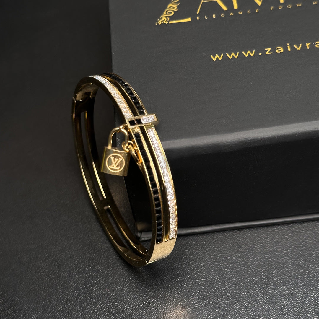 Lock and Key Bangle