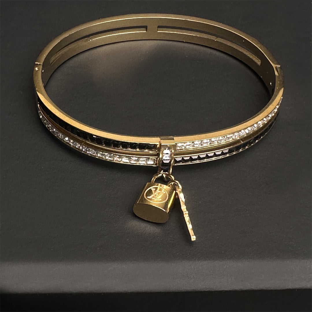 Lock and Key Bangle