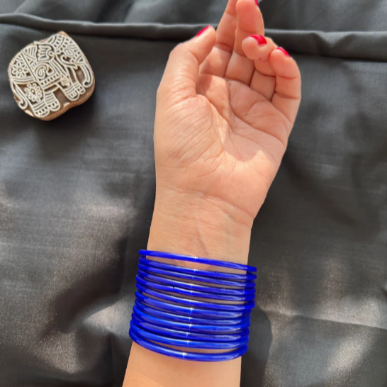 Sonam Bajwa inspired Glass Bangles (Pack of 24)