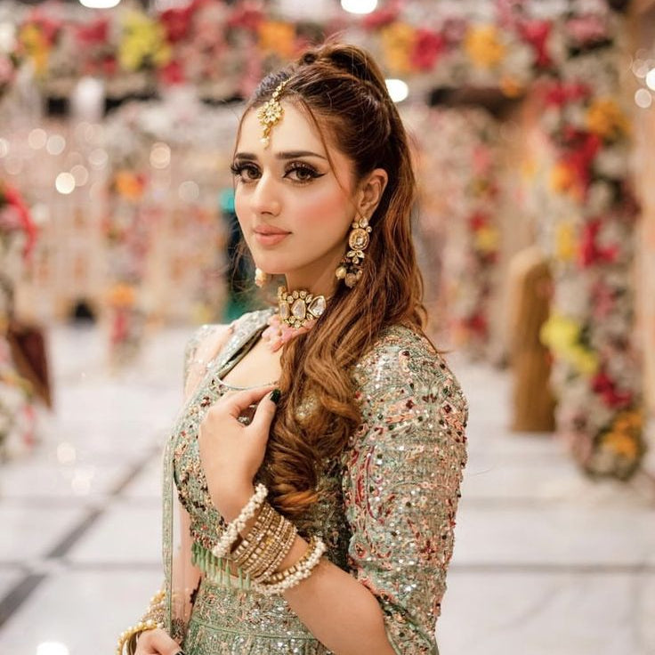 Jannat Mirza Inspired Pearl Luxe Bangle