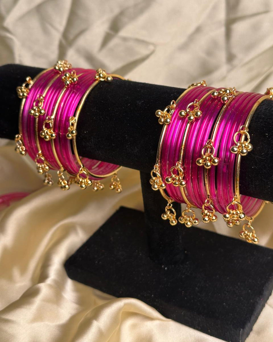 Kashmiri Bangles (Pink)