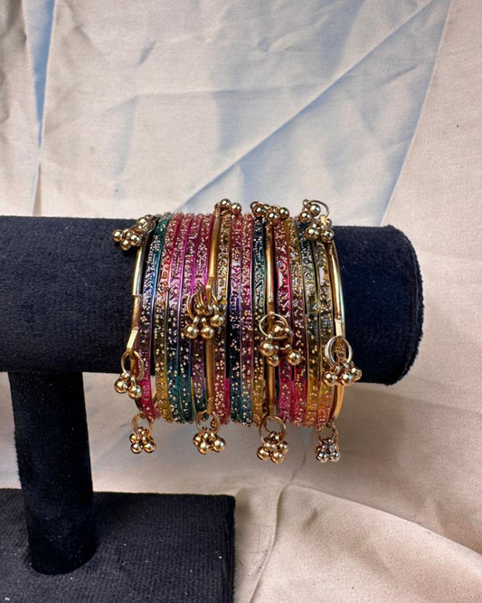 Kashmiri Bangles (Multi - Copper)