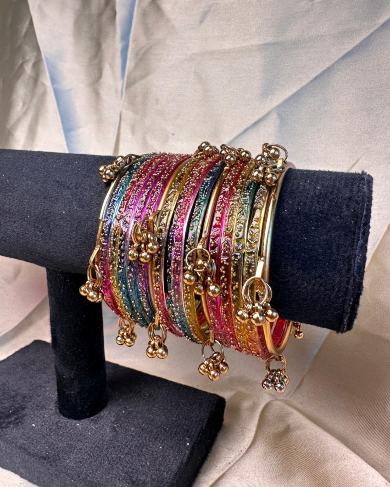 Kashmiri Bangles (Multi - Copper)