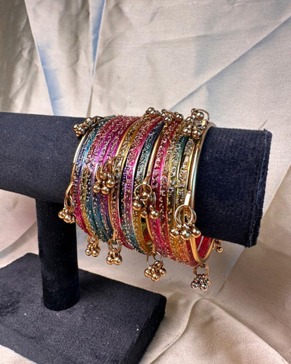 Kashmiri Bangles (Multi - Copper)