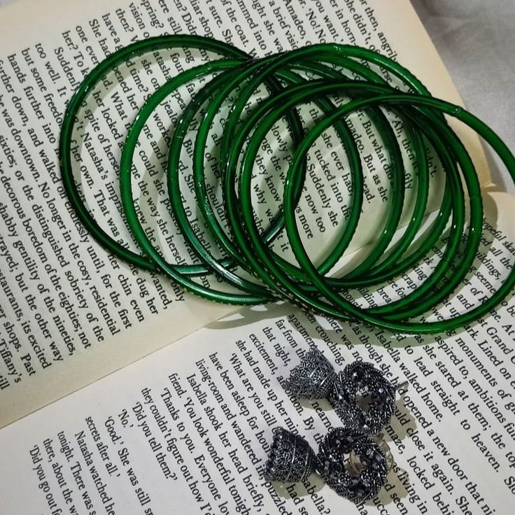 Yumna Zaidi Inspired Glass Bangles (Pack of 24)