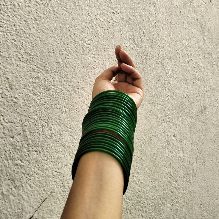 Yumna Zaidi Inspired Glass Bangles (Pack of 24)