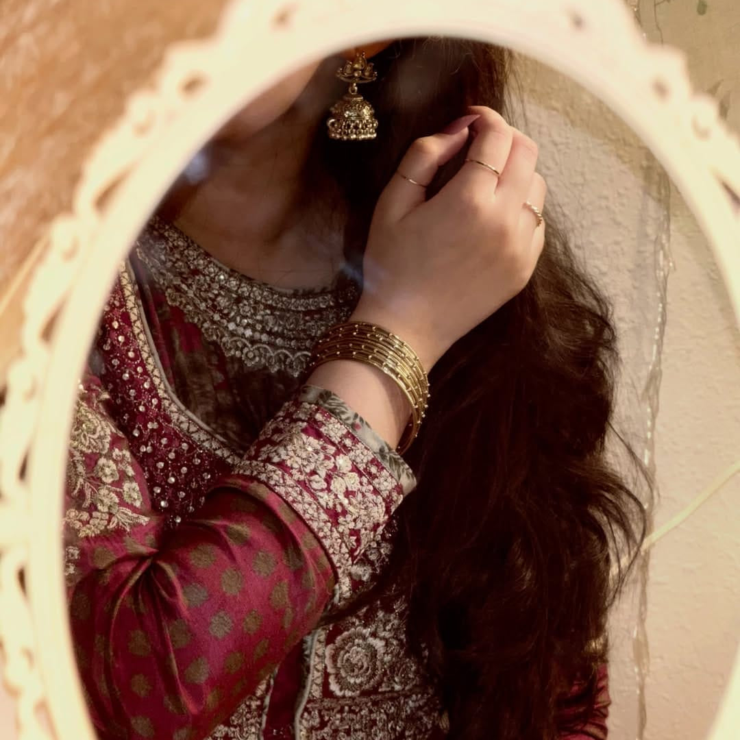 Golden Steel  Dotted Bangles