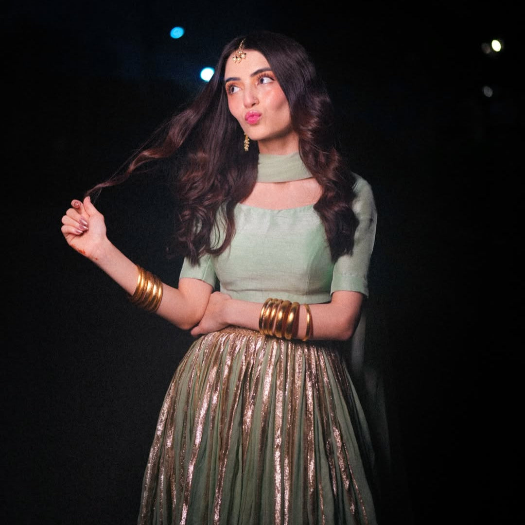 Merub Ali Inspired Gold Bangles