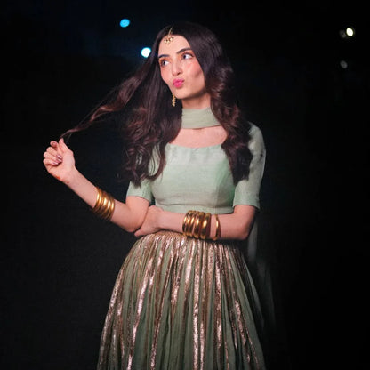 Ayra Inspired Gold Bangles - Zaivraat