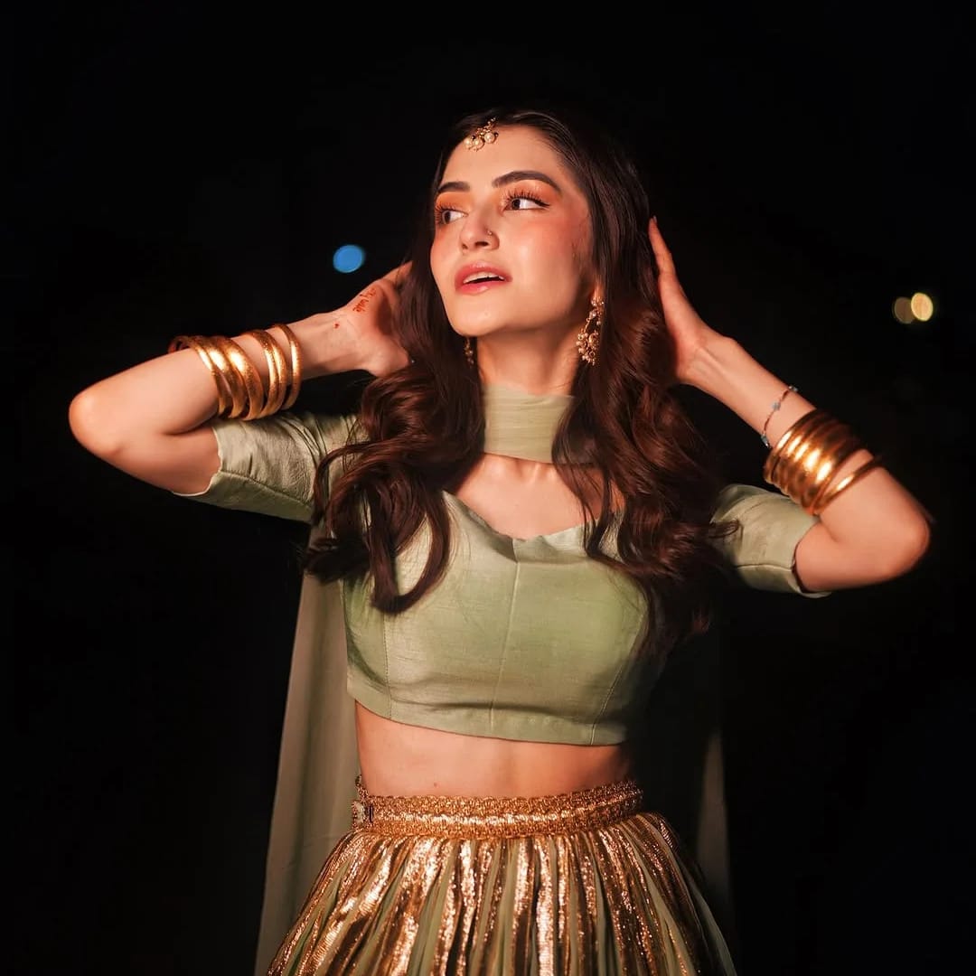 Merub Ali Inspired Gold Bangles