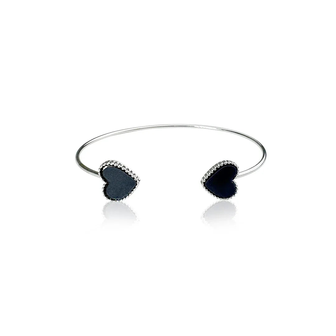 Silver Charm Cuff Bracelet - Zaivraat