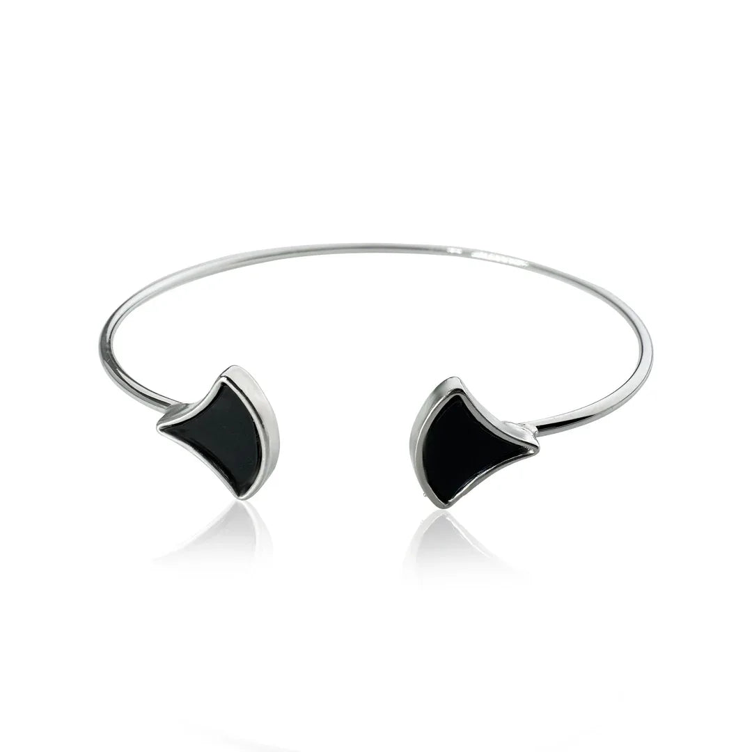 Silver Charm Cuff Bracelet - Zaivraat